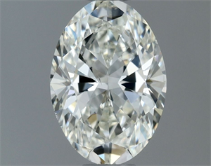 Picture of Natural Diamond 0.53 Carats, Oval with  Cut, H Color, VS1 Clarity and Certified by IGI