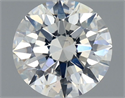 Natural Diamond 1.03 Carats, Round with Excellent Cut, G Color, SI1 Clarity and Certified by GIA