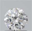Natural Diamond 0.70 Carats, Round with Excellent Cut, H Color, SI1 Clarity and Certified by GIA