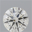 Diamante Natural 0.60 quilates, Redondo , Color J, claridad IF y certificado IGI