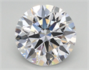 Lab Grown Diamond 3.05 Carats, Round with Excellent Cut, D Color, VS1 Clarity and Certified by GIA