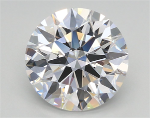 Picture of Lab Grown Diamond 3.05 Carats, Round with Excellent Cut, D Color, VS1 Clarity and Certified by GIA