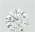Del inventario de diamantes de laboratorio, 1.03 quilates, Redondo , Color D, claridad VVS2 y certificado IGI