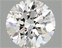 Del inventario de diamantes de laboratorio, 1.54 quilates, Redondo , Color F, claridad VS1 y certificado IGI