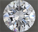 Diamante Natural 2.50 quilates, Redondo , Color E, claridad VVS2 y certificado GIA
