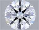 Lab Grown Diamond 1.04 Carats, Round with Excellent Cut, D Color, VVS2 Clarity and Certified by IGI