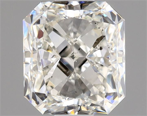 Foto Diamante Natural 1.01 quilates, Radiante , Color J, claridad SI2 y certificado GIA de