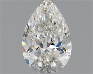 Picture of Natural Diamond 0.50 Carats, Pear with  Cut, G Color, VVS2 Clarity and Certified by GIA