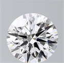 Lab Grown Diamond 3.75 Carats, Round with Ideal Cut, D Color, VS1 Clarity and Certified by IGI