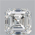 Natural Diamond 1.70 Carats, Asscher with  Cut, H Color, VS1 Clarity and Certified by GIA