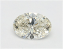 Diamante Natural 0.47 quilates, Ovalado , Color K, claridad I1 y certificado GIA