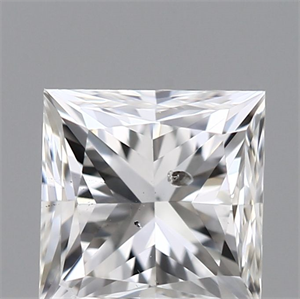Foto Diamante Natural 0.40 quilates, Princesa , Color G, claridad I1 y certificado GIA de