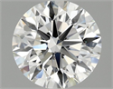 Del inventario de diamantes de laboratorio, 1.53 quilates, Redondo , Color F, claridad VVS2 y certificado IGI