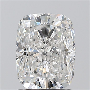 Picture of Natural Diamond 1.51 Carats, Cushion with  Cut, F Color, SI2 Clarity and Certified by GIA