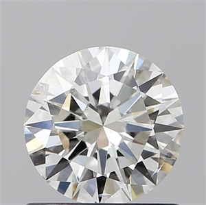 Picture of Natural Diamond 0.80 Carats, Round with Excellent Cut, I Color, SI2 Clarity and Certified by GIA