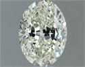 Diamante Natural 0.70 quilates, Ovalado , Color J, claridad VVS2 y certificado IGI
