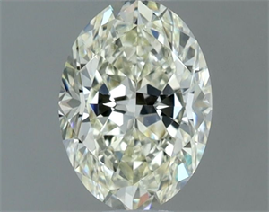 Foto Diamante Natural 0.70 quilates, Ovalado , Color J, claridad VVS2 y certificado IGI de