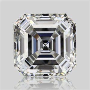 Foto Diamante Natural 1.02 quilates, Asscher , Color H, claridad VVS2 y certificado GIA de