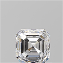 Natural Diamond 0.90 Carats, Asscher with  Cut, D Color, VVS2 Clarity and Certified by GIA