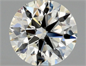Diamante Natural 0.76 quilates, Redondo , Color J, claridad VS1 y certificado GIA
