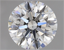 Natural Diamond 1.00 Carats, Round with Excellent Cut, H Color, SI1 Clarity and Certified by GIA