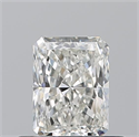 Natural Diamond 0.51 Carats, Radiant with  Cut, I Color, VVS1 Clarity and Certified by GIA