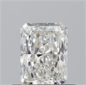 Natural Diamond 0.51 Carats, Radiant with  Cut, I Color, VVS1 Clarity and Certified by GIA