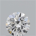 Diamante Natural 0.70 quilates, Redondo , Color D, claridad SI1 y certificado GIA