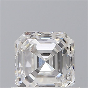 Picture of Natural Diamond 0.60 Carats, Asscher with  Cut, F Color, VS1 Clarity and Certified by GIA
