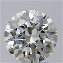 Diamante Natural 1.70 quilates, Redondo , Color K, claridad IF y certificado GIA