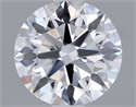 Lab Grown Diamond 1.02 Carats, Round with Ideal Cut, E Color, VS1 Clarity and Certified by IGI