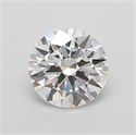 Lab Grown Diamond 3.17 Carats, Round with Ideal Cut, E Color, VVS2 Clarity and Certified by IGI