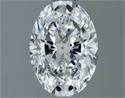 Diamante Natural 0.80 quilates, Ovalado , Color E, claridad VVS2 y certificado GIA