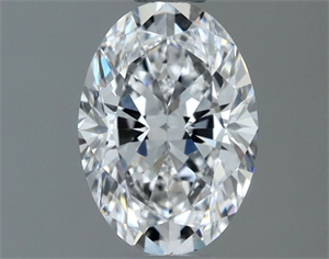 Foto Diamante Natural 0.80 quilates, Ovalado , Color E, claridad VVS2 y certificado GIA de