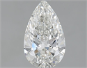 Natural Diamond 1.21 Carats, Pear with  Cut, I Color, SI1 Clarity and Certified by GIA