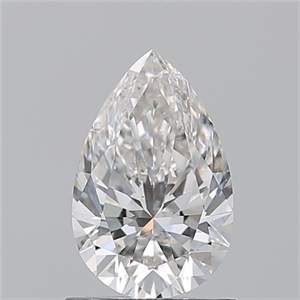 Picture of Natural Diamond 1.01 Carats, Pear with  Cut, H Color, VS2 Clarity and Certified by GIA