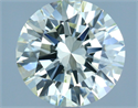 Natural Diamond 2.55 Carats, Round with Excellent Cut, J Color, IF Clarity and Certified by IGI