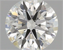 Diamante Natural 0.71 quilates, Redondo , Color I, claridad VVS2 y certificado GIA