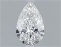 Natural Diamond 0.51 Carats, Pear with  Cut, E Color, VS2 Clarity and Certified by GIA