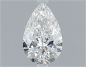 Diamante Natural 0.51 quilates, De pera , Color E, claridad VS2 y certificado GIA