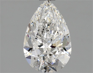 Picture of Natural Diamond 1.00 Carats, Pear with  Cut, E Color, SI1 Clarity and Certified by GIA