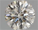 Natural Diamond 0.55 Carats, Round with Excellent Cut, M Color, VS1 Clarity and Certified by GIA