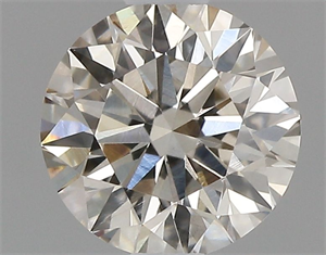 Picture of Natural Diamond 0.55 Carats, Round with Excellent Cut, M Color, VS1 Clarity and Certified by GIA