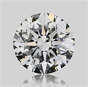 Natural Diamond 0.40 Carats, Round with Very Good Cut, H Color, SI2 Clarity and Certified by GIA
