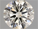 Natural Diamond 0.40 Carats, Round with Excellent Cut, K Color, VS1 Clarity and Certified by IGI