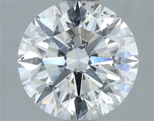 Picture of Natural Diamond 1.30 Carats, Round with Excellent Cut, F Color, SI2 Clarity and Certified by IGI
