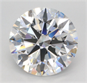 Lab Grown Diamond 4.14 Carats, Round with Ideal Cut, E Color, VVS2 Clarity and Certified by IGI