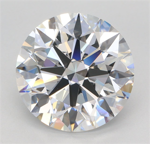 Picture of Lab Grown Diamond 4.14 Carats, Round with Ideal Cut, E Color, VVS2 Clarity and Certified by IGI