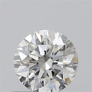 Picture of Natural Diamond 0.40 Carats, Round with Excellent Cut, H Color, VS1 Clarity and Certified by GIA