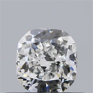 Foto Diamante Natural 0.37 quilates, Del cojín , Color E, claridad VVS1 y certificado GIA de